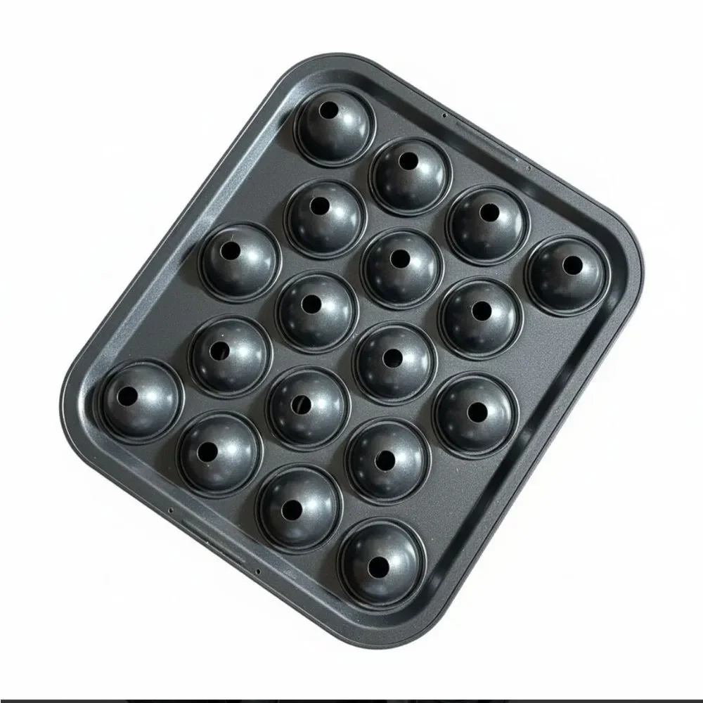 Nonstick 18 cup Cake Pop / Donut Hole Baking Tray (Minor Blemish)